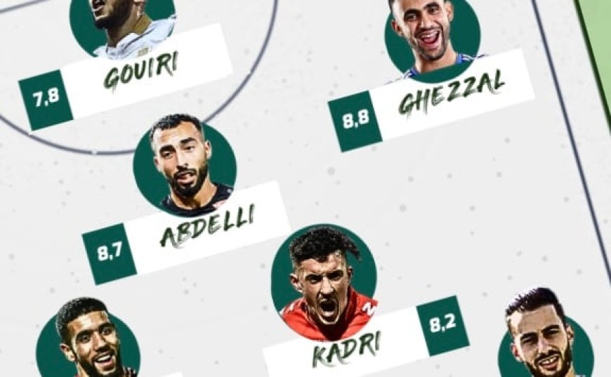 Verts : L'Equipe DZfoot de la semaine (N°9)