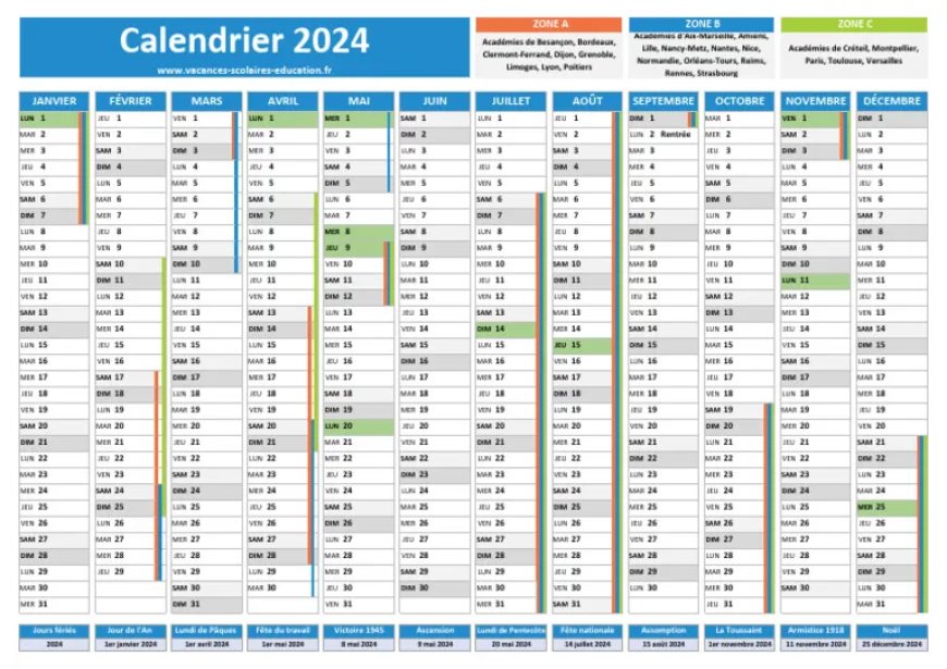 Calendrier 2024 en Algérie : Les Jours Fériés et Aïds Qui Rythmeront Votre Année