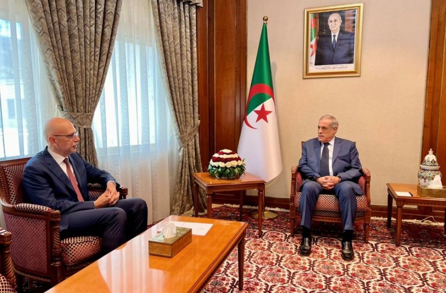 Le Premier ministre reçoit l’ambassadeur d’Italie à Alger