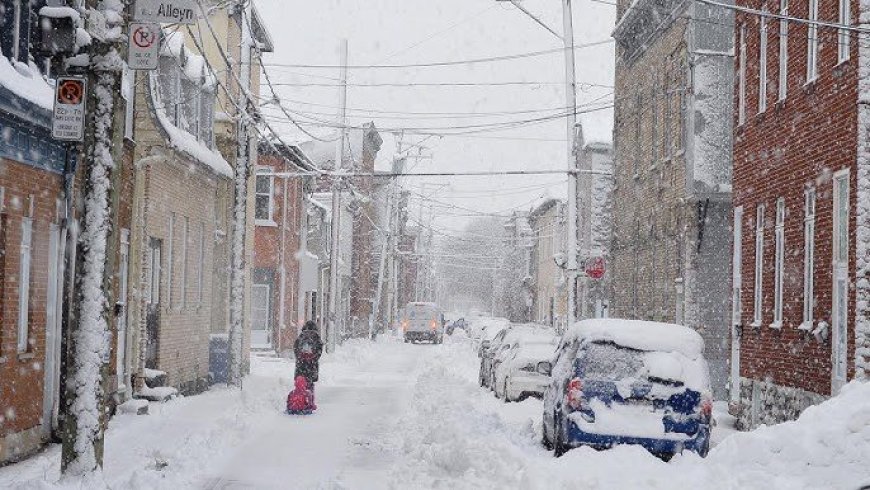 Tempête Hybride au Québec : Pluie et Neige en Vue