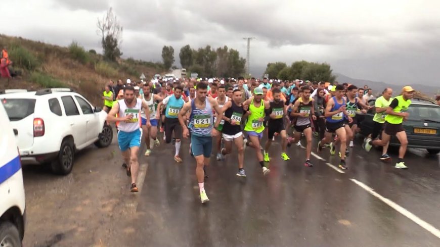 Course sur Route d’Azazga : Quand l’Athlétisme Réunit l’Élite Nationale