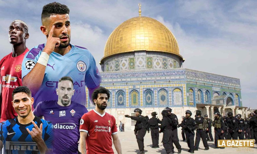 La Solidarité de Mahrez avec la Palestine Éclipse l’Égypte de Salah : Un Match dans et hors du Terrain