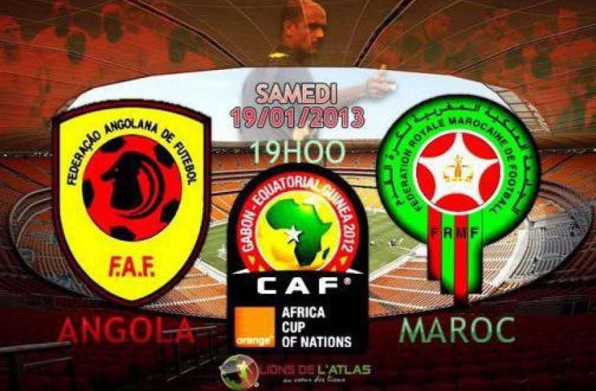 CAN 2013 : le match Angola – Maroc en direct