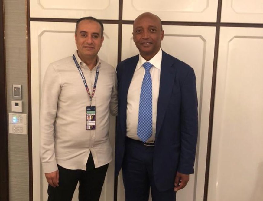 FAF : Walid Sadi a rencontré Patrice Motsepe