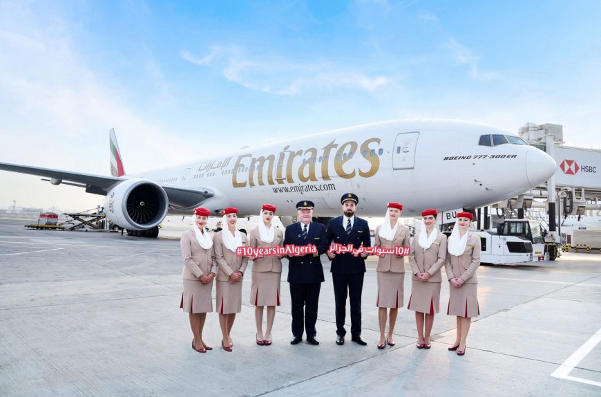 Emirates fête ses dix ans d’activités en Algérie