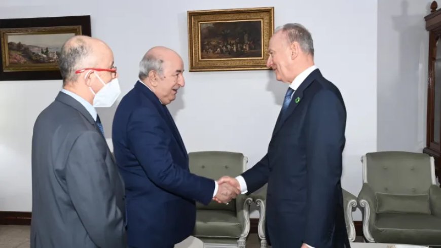 Le président Tebboune rencontre le secrétaire du Conseil de sécurité russe pour renforcer les liens bilatéraux