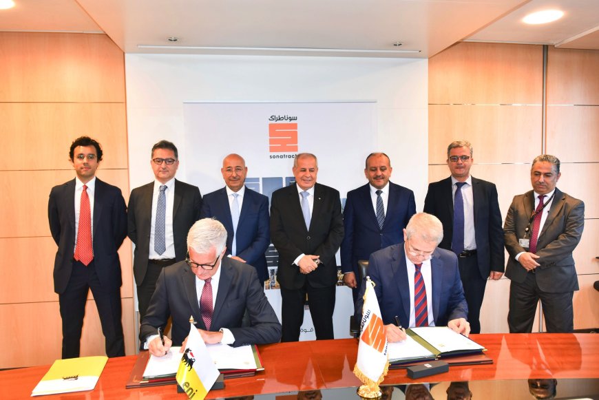 Sonatrach signe un protocole d’accord avec ENI pour un nouveau programme de recherche