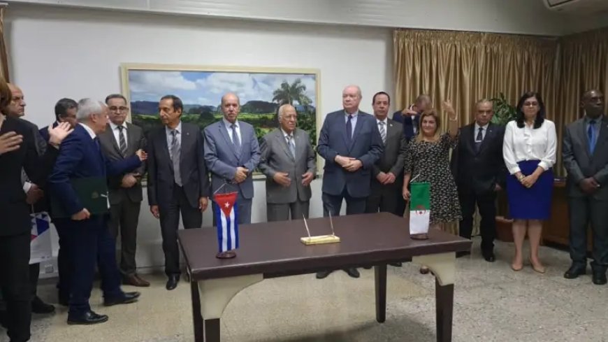 Algérie et Cuba signent 8 accords de coopération pour renforcer leur partenariat