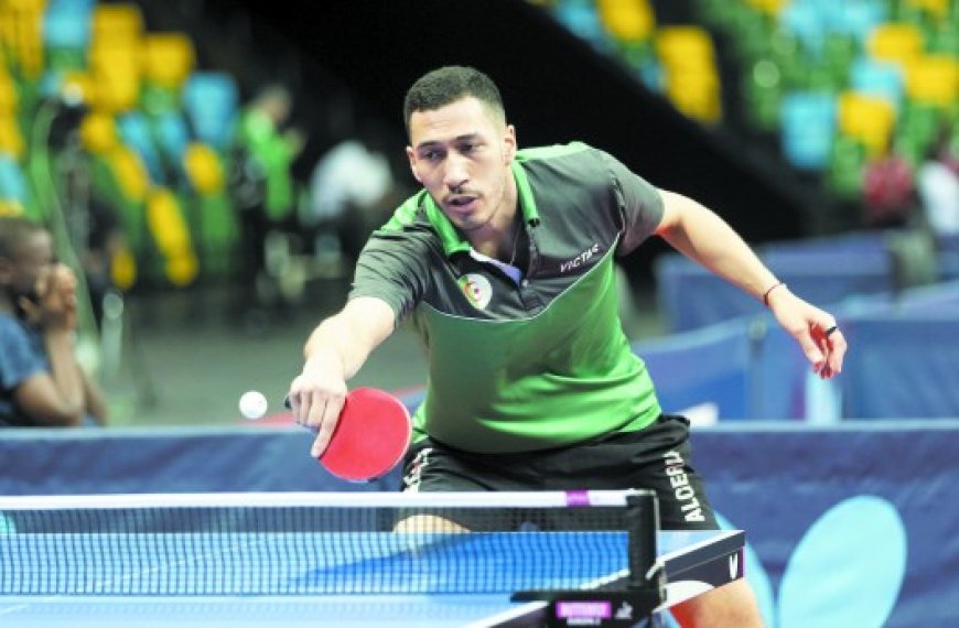 Tennis de table : Mehdi Bouloussa qualifié aux JO-2024