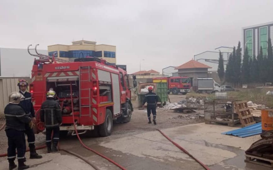 Sétif : Incendie dans une unité de radiateurs de chauffage