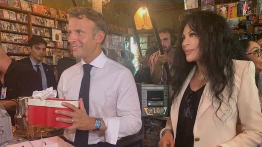 Elle a bénéficiée de milliards de Bouteflika. En images’ rencontrer Yamina Benguigui l’accompagnatrice de  Macron en Algérie