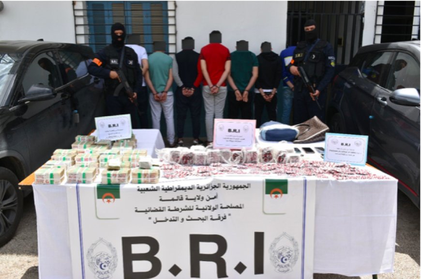 Coup de filet contre le narcoterrorisme à Guelma : Saisie de 7.920 capsules et de 2,5 milliards