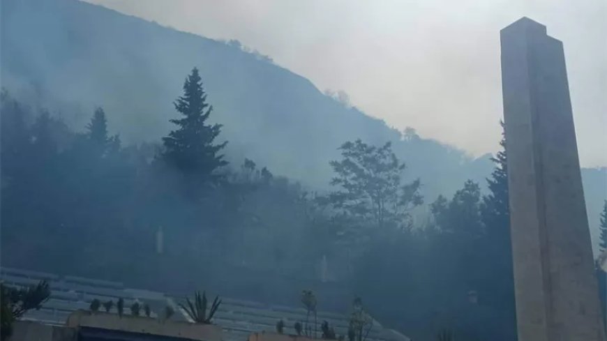 Feu de forêt: Une mobilisation populaire pour sauver le site du congrès de la Soummam de l’incendie