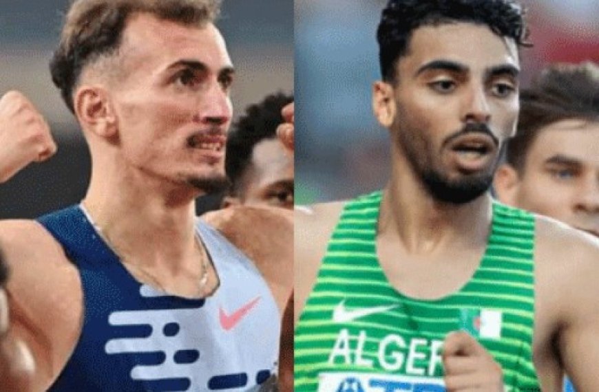 Meeting international d'athlétisme de Marseille (800m) : Les athlètes algériens Slimane Moula et Mohamed Gouaned terminent à la 2e et 4e place