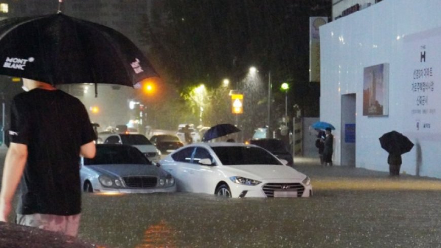 Plusieurs morts et blessés dans la plus forte inondation à avoir frappé la Corée du Sud en 115 ans