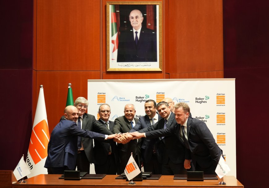 Gisement gazier de Hassi R’Mel : Sonatrach signe un contrat avec le Consortium Baker Hughes/Nuovo Pignone International Srl &Tecnimont