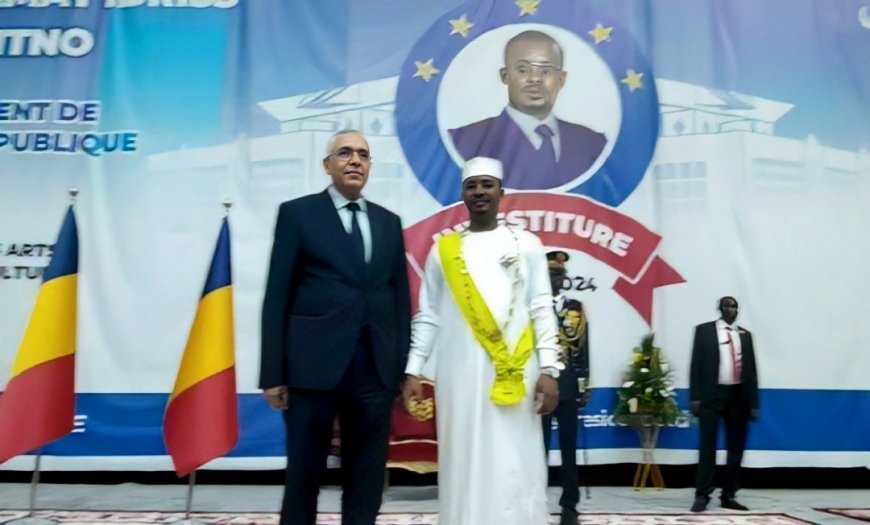 À N’Djamena, Tabi prend part à la cérémonie d’investiture du président Mahamat Déby