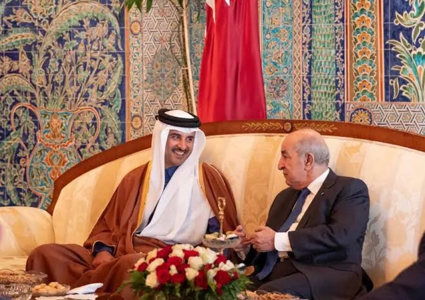 Le président Tebboune reçoit un appel téléphonique de l’émir de l’État du Qatar