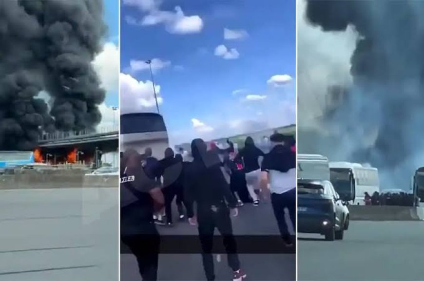 Coupe de France: de violents affrontements entre les supporters du PSG et Lyon (Vidéo)