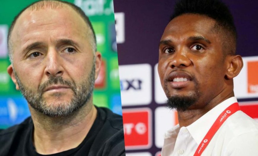 Football : Eto’o menace, une nouvelle fois, Belmadi de poursuites