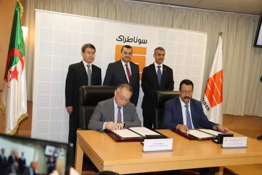 Signature d’un nouveau contrat entre Sonatrach et Sinopec de Chine