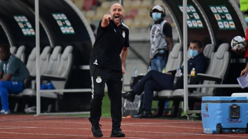 EN: Belmadi reçoit un message avant les affrontements de l’Ouganda et de la Tanzanie