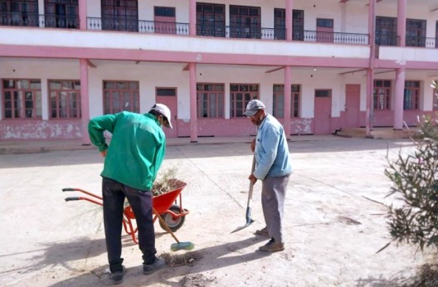 Blida : Travaux d’aménagement de 30 écoles primaires