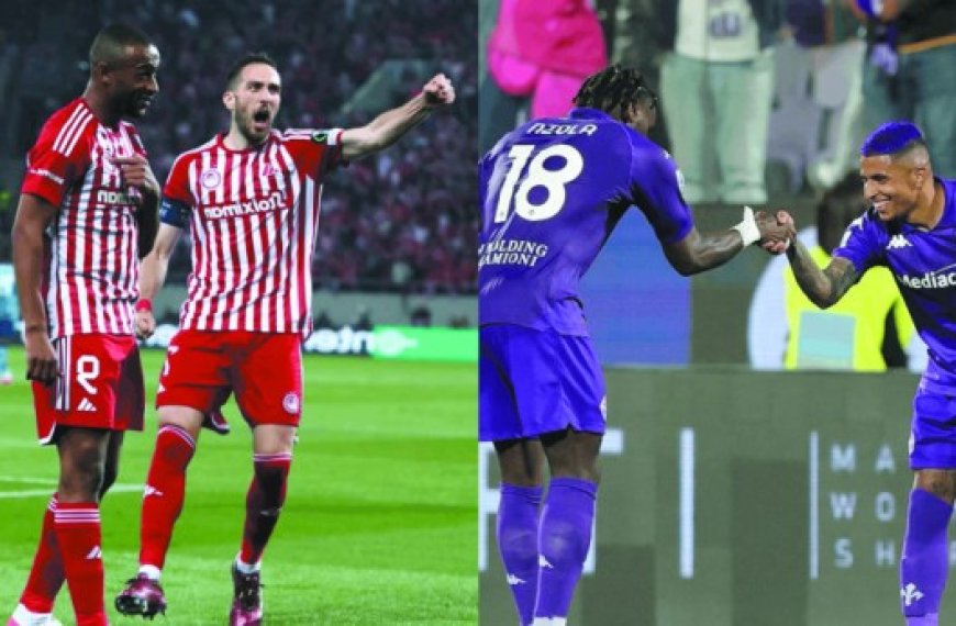 Ligue Europa Conférence : La Fiorentina vise un 2e sacre, l’Olympiakos une 1re grecque