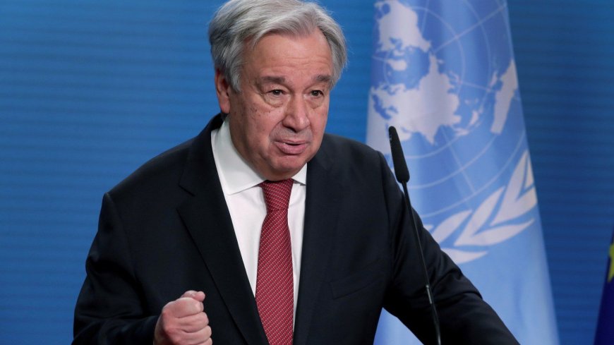 Après la fin de la tournée de de Mistura.. Guterres publie le premier commentaire