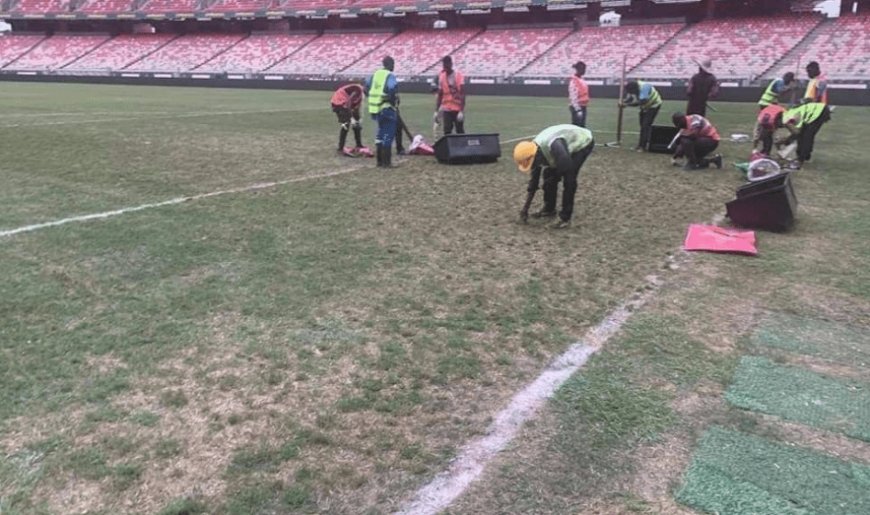 Fermeture du stade de Jaboma après l’exclusion de l’équipe d’Algérie de la Coupe d’Afrique des nations.