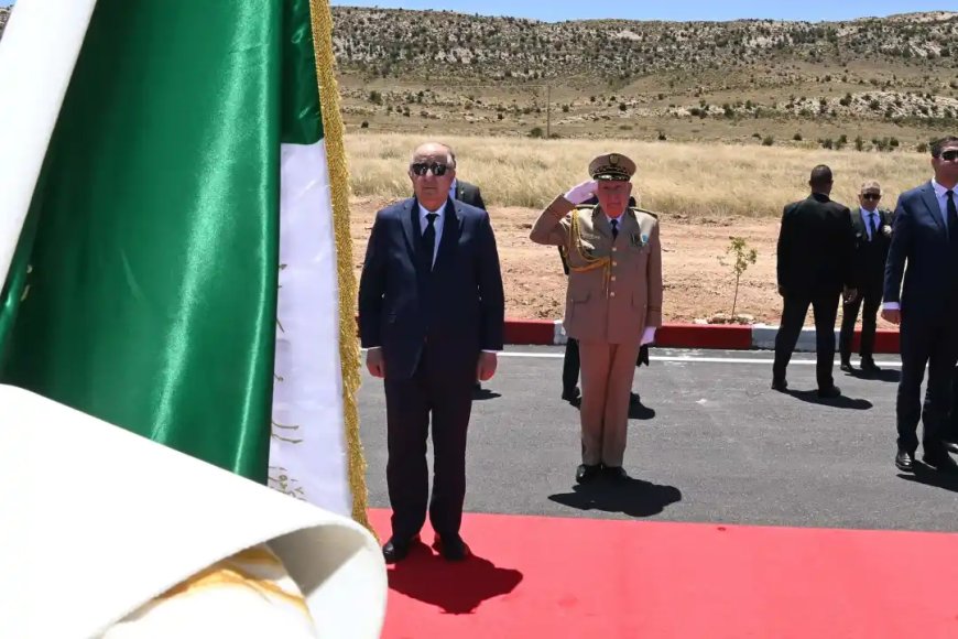 Le président de la République achève sa visite dans la wilaya de Khenchela