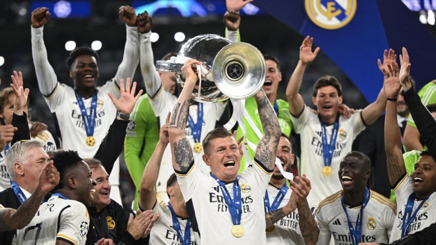 Ligue des Champions de l’UEFA : Real Madrid remporte son 15e titre