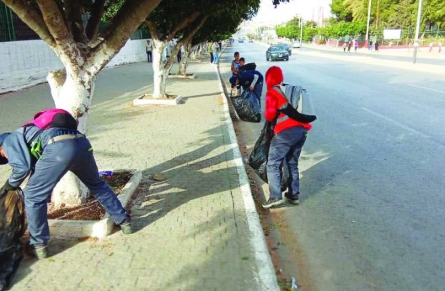 Oran : Campagne d’enlèvement des déchets et d’embellissement