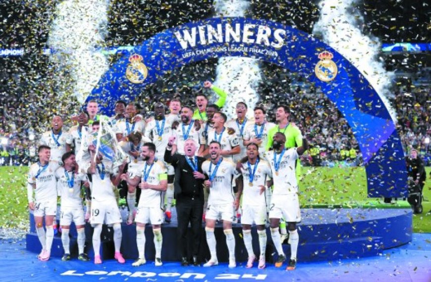 Ligue des champions européenne : Le Real Madrid remporte son 15e titre