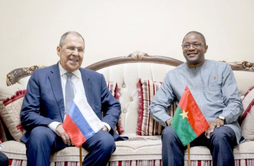 lavrov en visite au  Burkina Faso : Le nombre d’instructeurs russes va «augmenter », selon Moscou