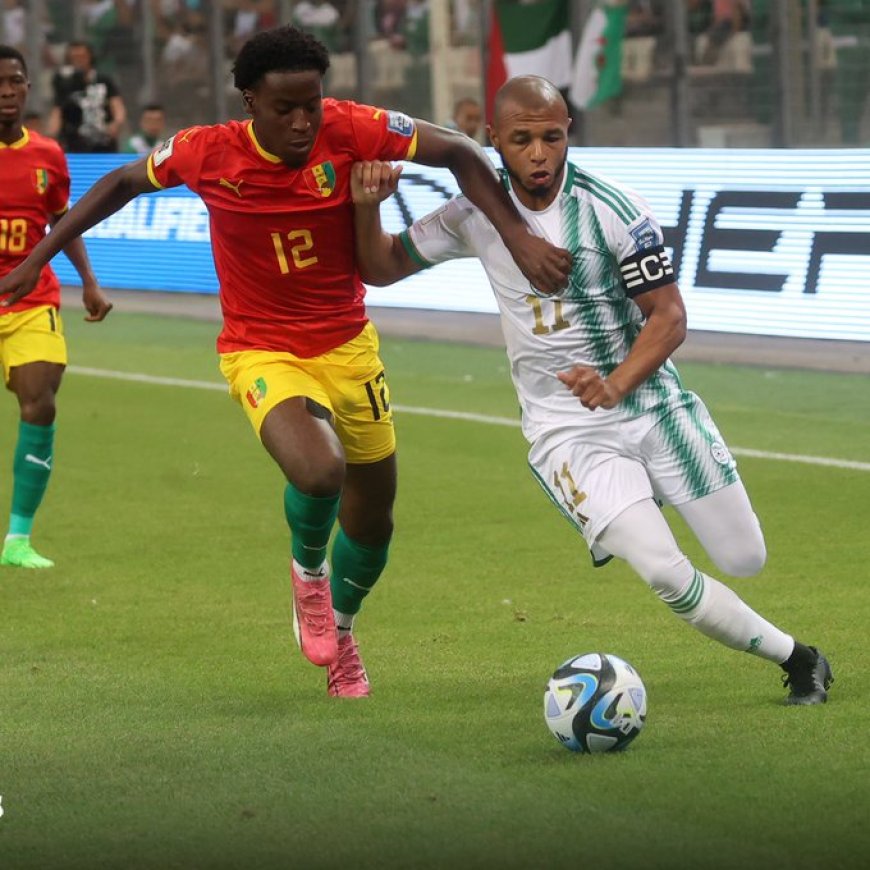 Foot/ Mondial-2026 (Qualifications) Gr.G – 3e journée : l’Algérie s’incline face à la Guinée (1-2)