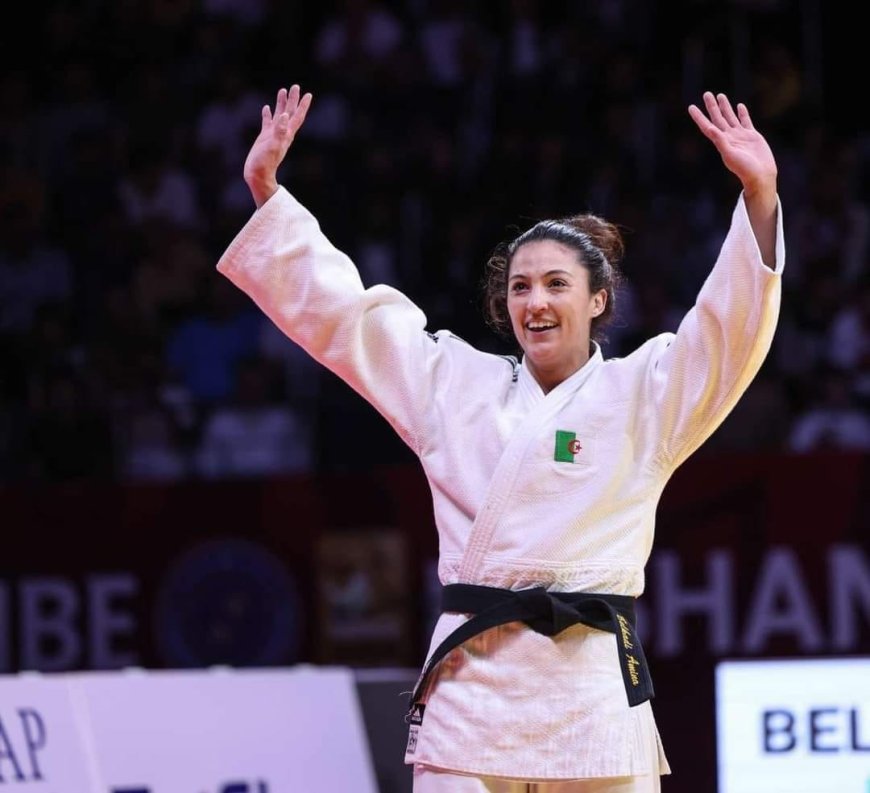 Amina Belkadi décroche l’or