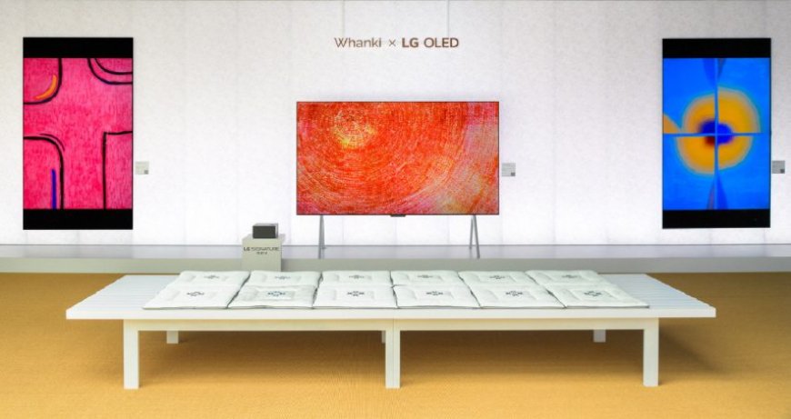 LG OLED ranime numériquement les œuvres de Kim Whanki, maître de l’art abstrait coréen