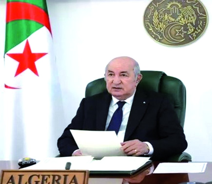 Deuxième tranche de la contribution financière de l’Algérie: Le Président Tebboune annonce un versement anticipé au budget de la Palestine