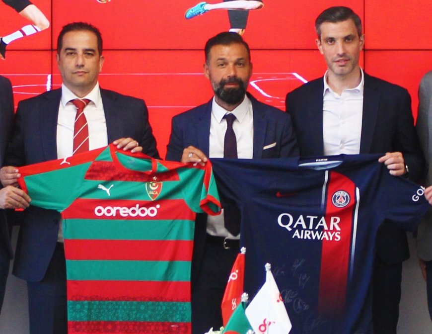 Ooredoo Algérie prépare le match Mouloudia d’Alger-Paris Saint-Germain