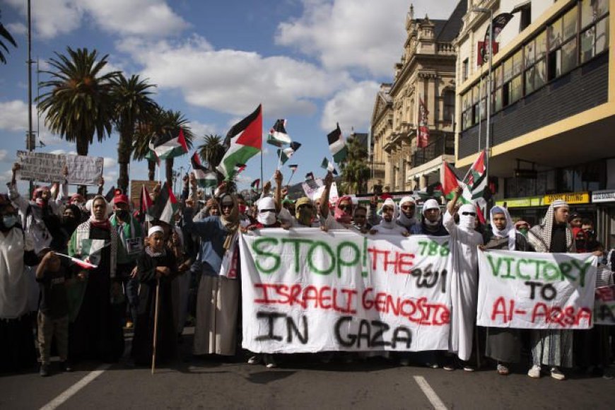 Marée de Solidarité : L’Algérie Unie en Marche pour Soutenir la Palestine