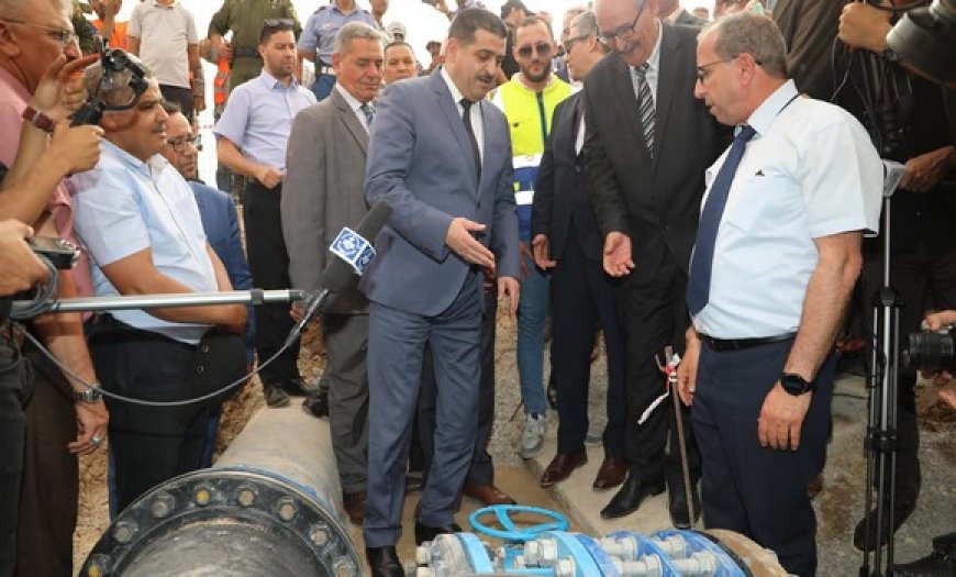 Ville de Tiaret : mise en service du projet d’alimentation en eau potable à partir du bassin Chott Chergui