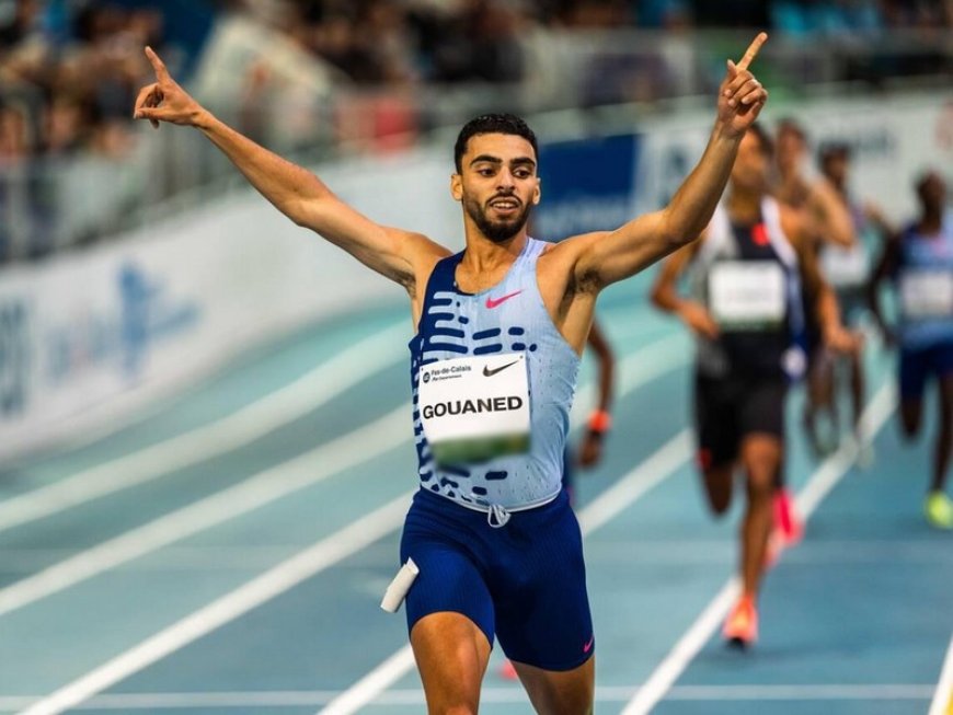 Gouaned remporte le 800m et pulvérise le record du meeting en 1:44.67″