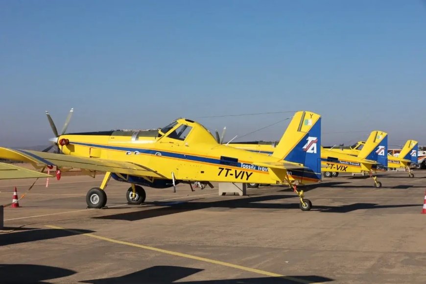 Mostaganem: Mise en service d’une base centrale aérienne de lutte contre les incendies