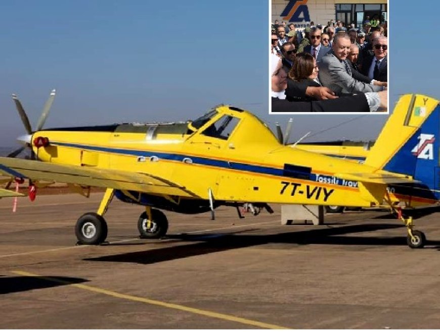 Merad met en service la base aérienne de canadairs : Les grands moyens  pour parer aux feux de l’été