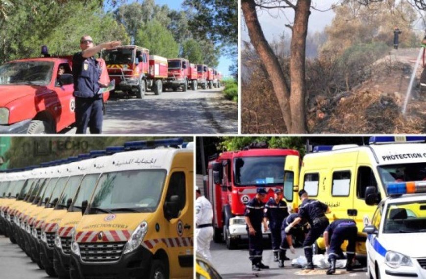 Mascara : Déploiement d’un convoi mobile de lutte contre les incendies