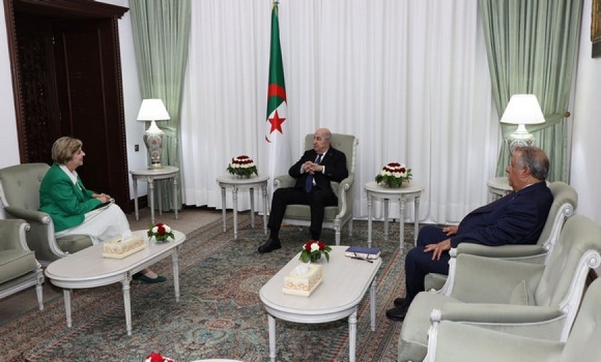 Le président Tebboune reçoit l’ambassadrice américaine en Algérie