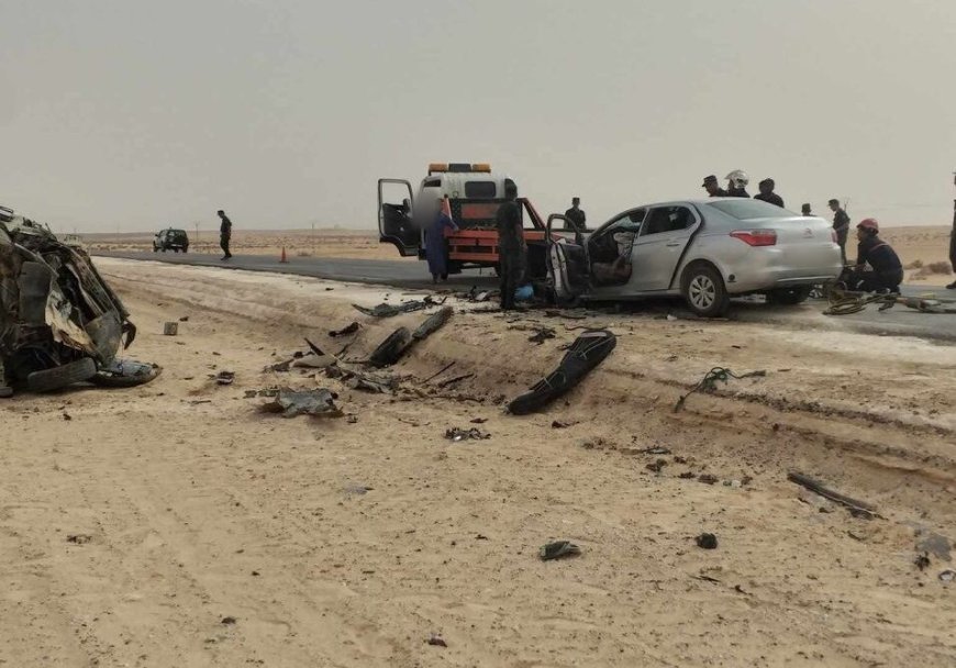 Accident de la route : 04 morts et un blessé dans la wilaya d’El M’Ghair