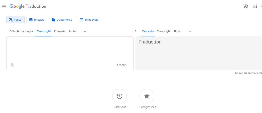 Google Translate intègre le tamazight