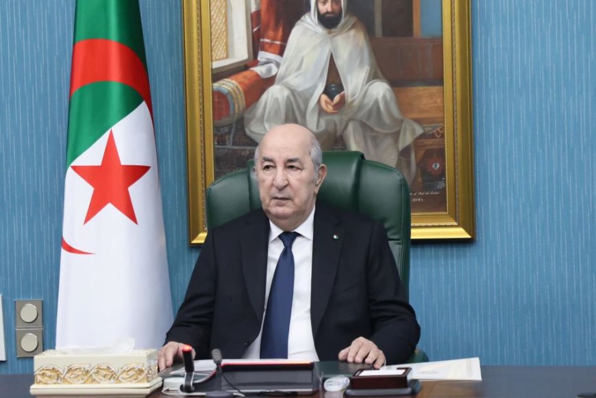 Le président Tebboune présente ses condoléances au Roi Mohammed VI suite au décès de sa mère